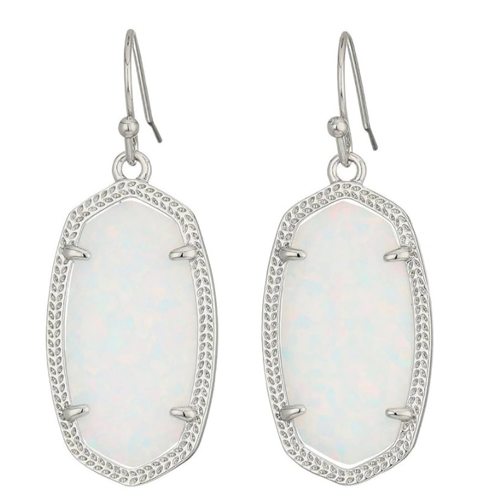 Kendra Scott Dani Earrings in White Opal